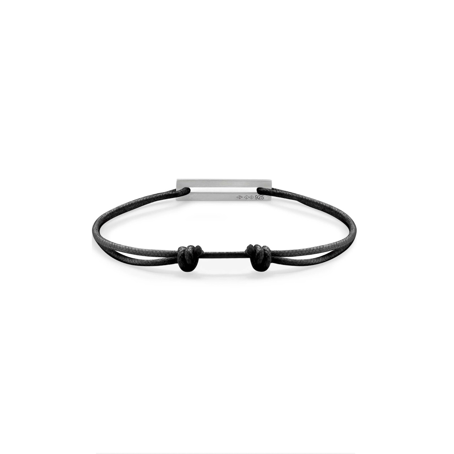 LE GRAMME - BRACELET CORDON 1,7g PERFORÉ ARGENT 925 LISSE POLI