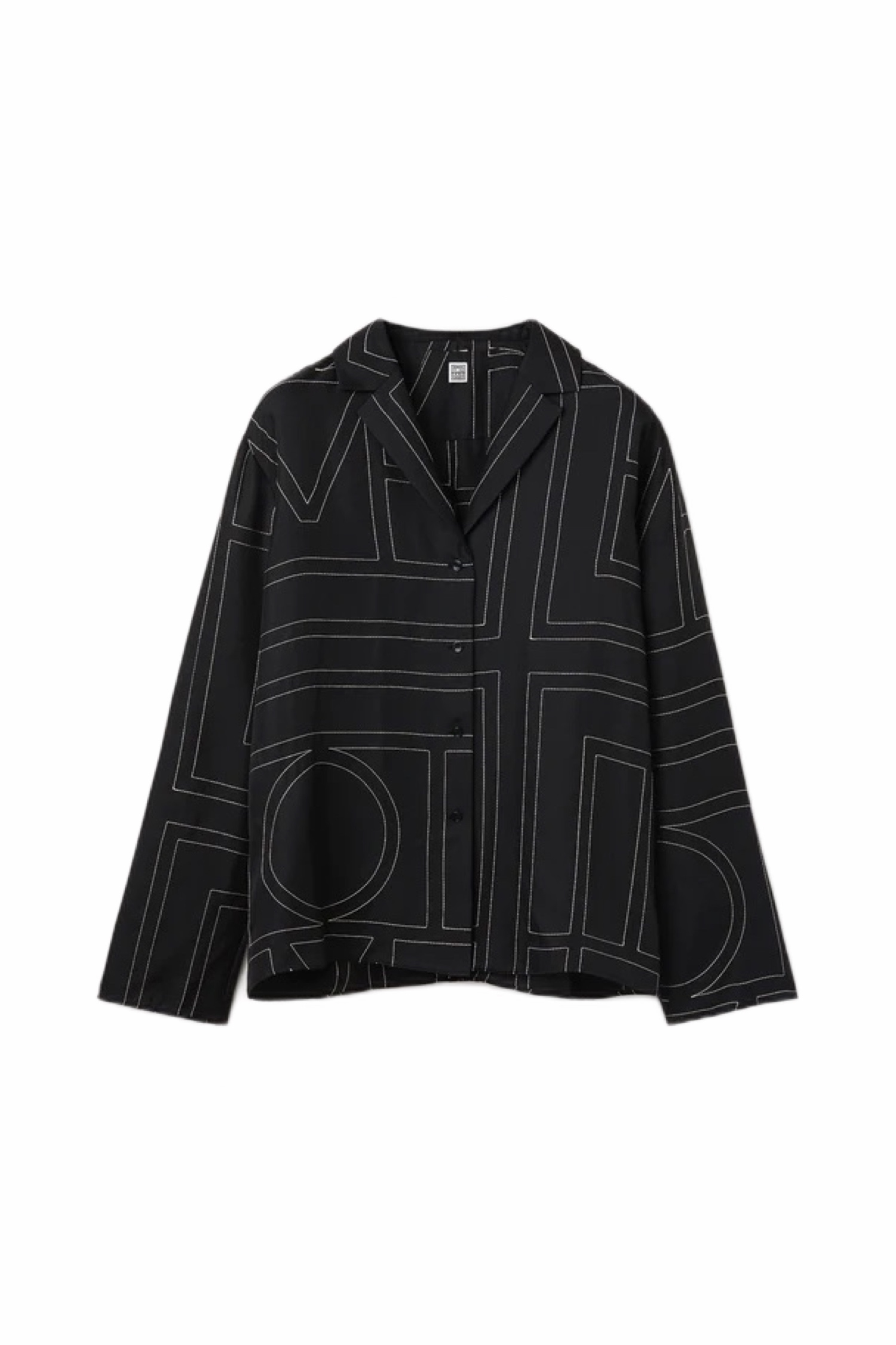 TOTEME - CHEMISE SIGNATURE EN SOIE BRODÉE