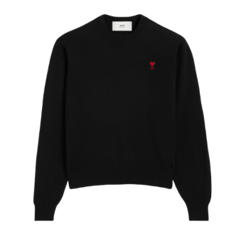 AMI - PULL COL ROND AMI DE COEUR