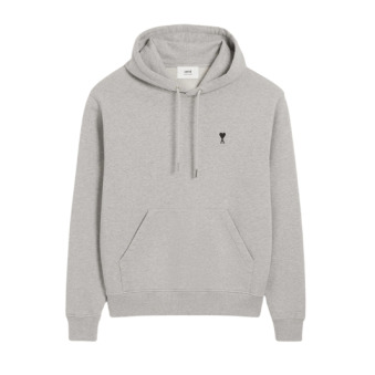 AMI - HOODIE AMI DE COEUR NOIR