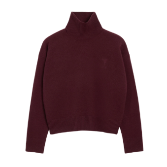 AMI - PULL COL CHEMINÉE