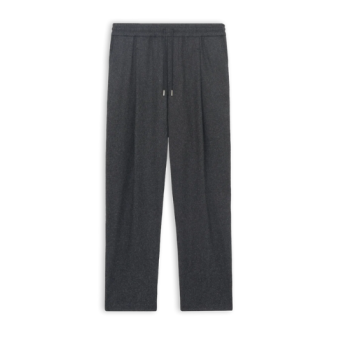 DRÔLE DE MONSIEUR - LE PANTALON CROPPED FLANELLE