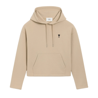 AMI - HOODIE AMI DE COEUR NOIR