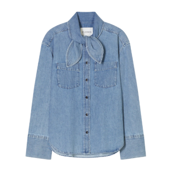 CLOSED - CHEMISIER CHÂLE EN DENIM