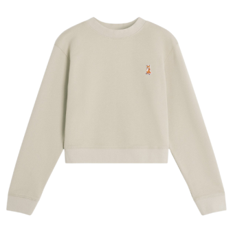 MAISON KITSUNÉ - SWEATSHIRT LADY FOX CROPPED