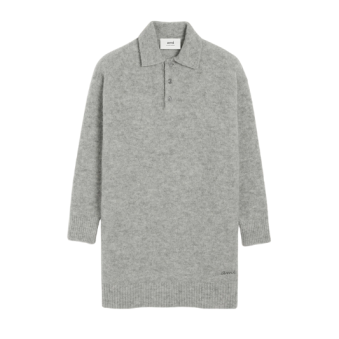 AMI - ROBE POLO EN ALPAGA