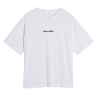 MAISON KITSUNÉ - T-SHIRT LINE HANDWRITING OVERSIZE