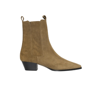 AYEDE - BOTTINES AGATA COW SUEDE LEATHER