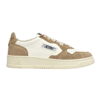 AUTRY - BASKETS MEDALIST LOW EN CUIR