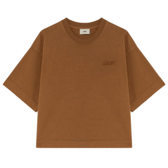 AUTRY - T-SHIRT BOXY AVEC LOGO EN NUANCE
