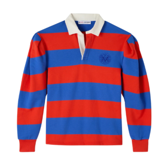 A.P.C. X MARC JACOBS - POLO MANCHES LONGUES UNISEX RUGBY