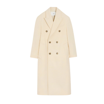 AMI - MANTEAU LONG CROISÉ