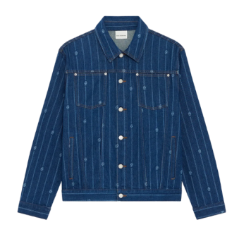 DRÔLE DE MONSIEUR - LA VESTE DENIM MONOGRAMME