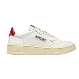 AUTRY - BASKETS MEDALIST LOW EN CUIR