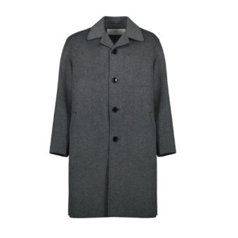 AMI - MANTEAU LONG DOUBLE FACE
