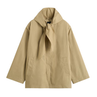 TOTEME - TECHNICAL SCARF JACKET