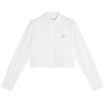 MAISON KITSUNÉ - CHEMISE BABY FOX CROPPED