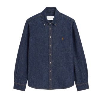 AMI - CHEMISE AMI DE COEUR EN DENIM