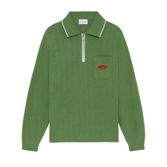 DRÔLE DE MONSIEUR - POLO MAILLE DRÔLE PATCH