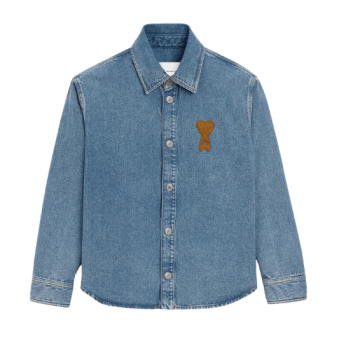 AMI - SURCHEMISE AMI DE COEUR EN CROCHET