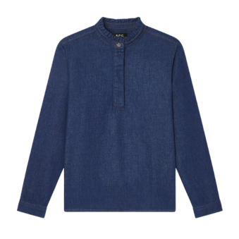 A.P.C. - BLOUSE COL À VOLANT