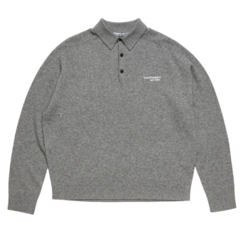 ACNE STUDIOS - POLO EN LAINE TRICOTÉ
