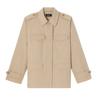 A.P.C. - VESTE SAHARIENNE CINTRÉE