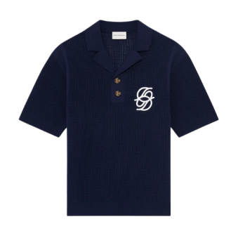 DRÔLE DE MONSIEUR - LE POLO MAILLE MONOGRAMME