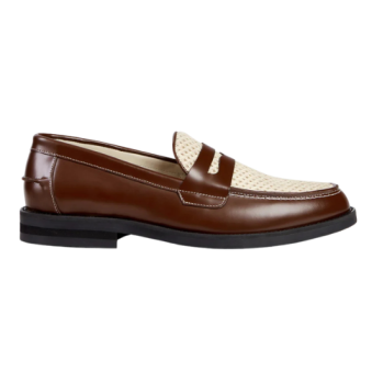 DUKE + DEXTER - MOCASSINS WILDE CHESTNUT + WHITE RATTAN