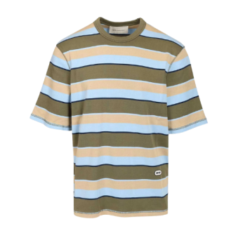 AMI - T-SHIRT RAYÉE À PATCH