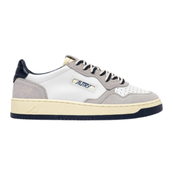 AUTRY - BASKETS MEDALIST LOW EN DAIM ET CUIR