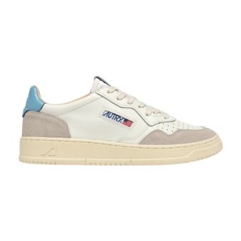 AUTRY - BASKETS MEDALIST LOW EN DAIM EN CUIR