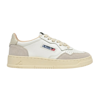 AUTRY - BASKETS MEDALIST LOW EN DAIM EN CUIR