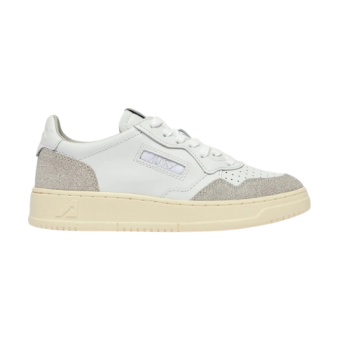 AUTRY - BASKETS MEDALIST LOW EN CUIR ET STARS