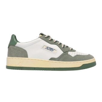 AUTRY - BASKETS MEDALIST LOW EN DAIM ET CUIR