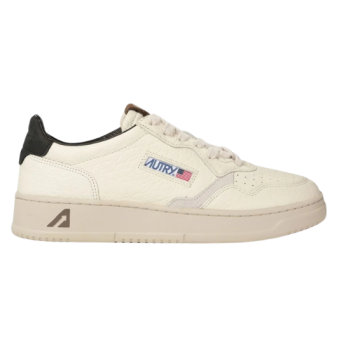 AUTRY - BASKETS MEDALIST LOW EN CUIR