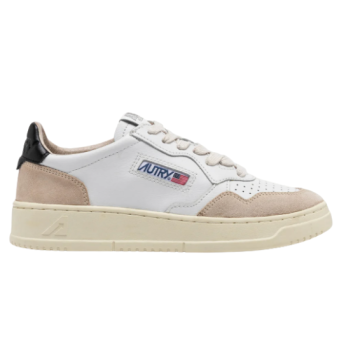 AUTRY - BASKETS MEDALIST LOW EN DAIM ET CUIR