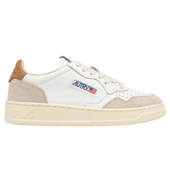 AUTRY - BASKETS MEDALIST LOW EN CUIR ET DAIM