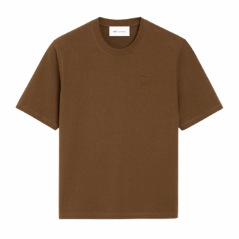 AMI - T-SHIRT AMI DE COEUR EMBOSSÉ