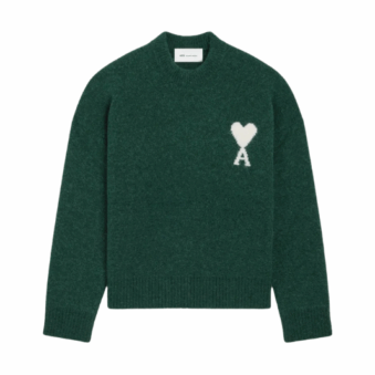 AMI - PULL AMI DE COEUR BLANC