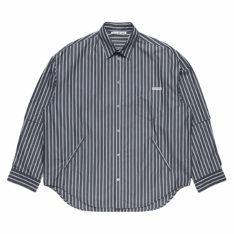 ACNE STUDIOS - CHEMISE RAYÉE À DOUBLE MANCHES