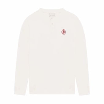 DRÔLE DE MONSIEUR - T-SHIRT MANCHES LONGUES GAUFRÉ D MIROIR
