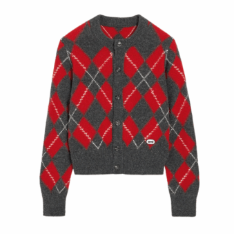 AMI - CARDIGAN À MOTIF