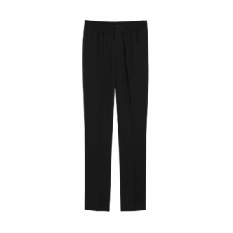 AMI - PANTALON TAILLE ÉLASTIQUÉ EN LAINE