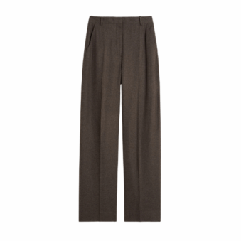 TOTEME - PANTALON EN FLANELLE TAILLE HAUTE