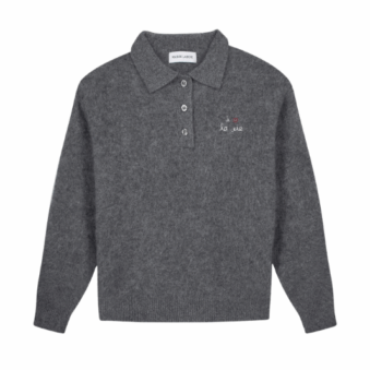 MAISON LABICHE - PULL COL POLO BRAZZA J'AIME LA VIE