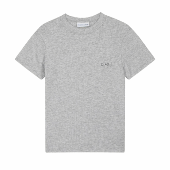 MAISON LABICHE - T-SHIRT CÔTELÉ COMBES
