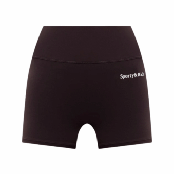 SPORTY AND RICH - SHORT SERIF LOGO MINI BIKER