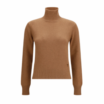 AMI - PULL COL ROULÉ AMI DE COEUR